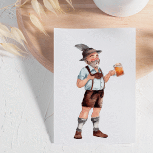 Karte Aquarell Oktoberfest Chameur